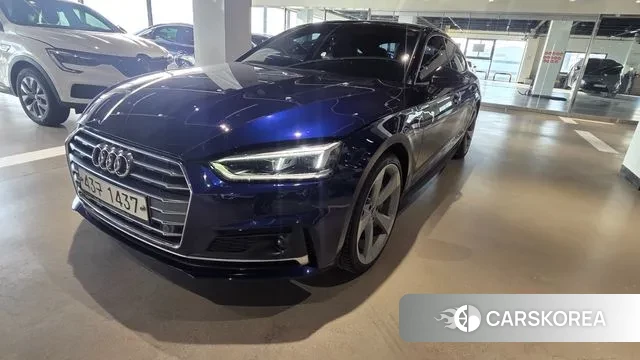 Audi A5 (F5) 2019 Синий из Кореи