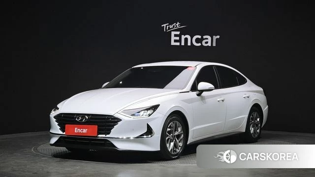 Hyundai Sonata (DN8) 2021 Белый из Кореи