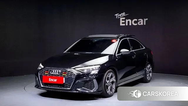 Audi A3 (8Y) 2023 Черный из Кореи