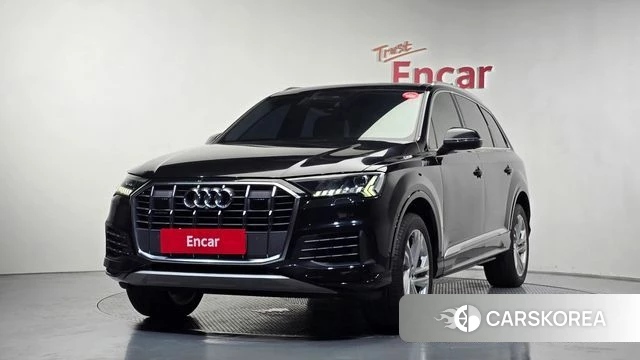 Audi Q7 (4M) 2023 Черный из Кореи
