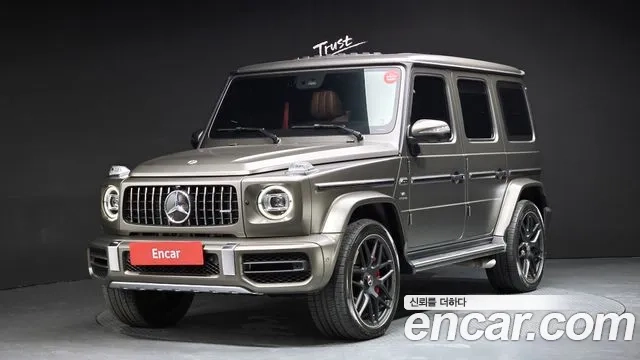 Mercedes-Benz G-Class W463b 2021 Серебристо-серый из Кореи