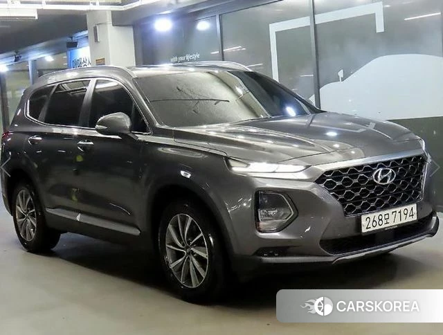 Hyundai Santa Fe TM 2020 Серый из Кореи
