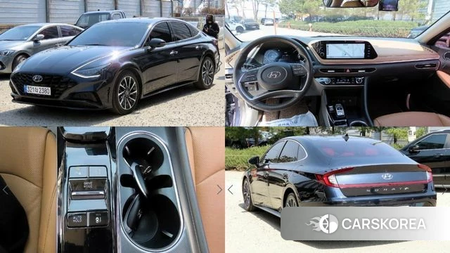 Hyundai Sonata (DN8) 2019 Синий из Кореи