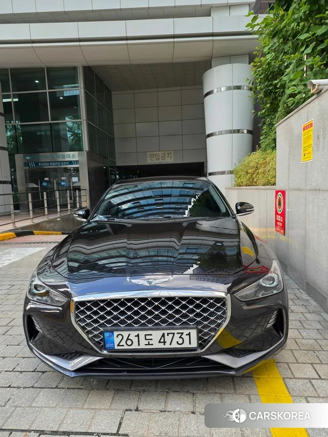Genesis G70 2018 Черный из Кореи