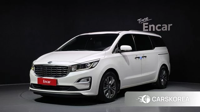 Kia The New Carnival 2018 Белый из Кореи