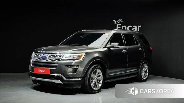 Ford Explorer 2018 Серый из Кореи