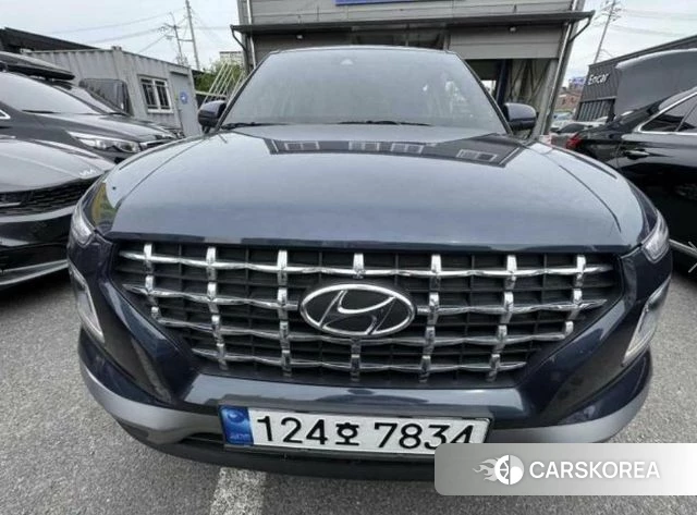 Hyundai Venue 2022 Синий из Кореи