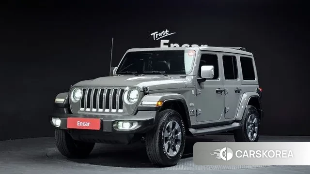 Jeep Wrangler (JL) 2021 Серебряный из Кореи