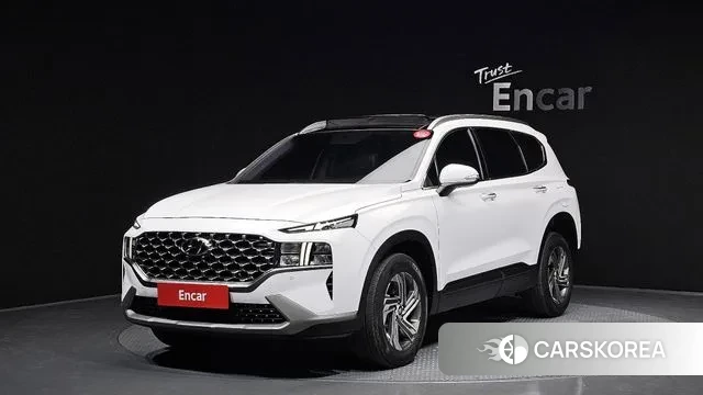 Hyundai The New Santa Fe 2023 Белый из Кореи