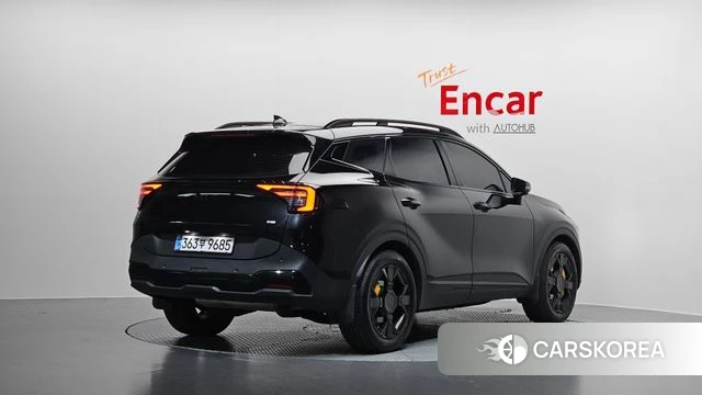 Kia The New Sportage 5th Generation Hybrid 2025 Черный из Кореи