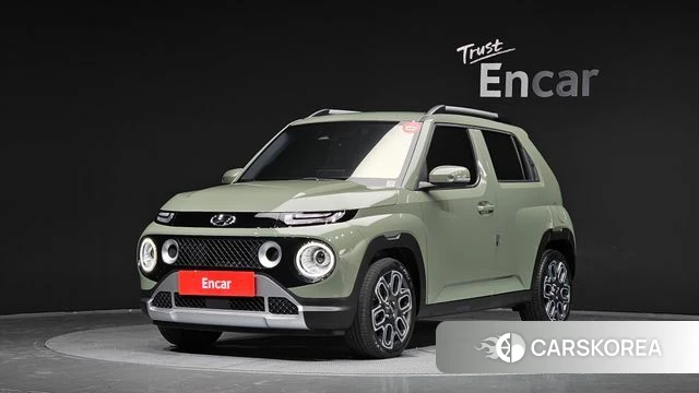 Hyundai Casper 2023 Зеленый из Кореи