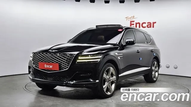 Genesis GV80 2023 Черный из Кореи