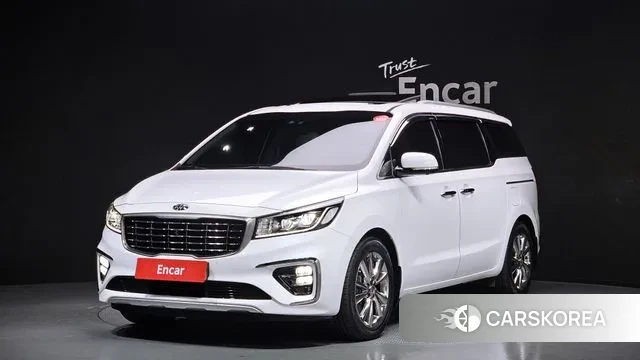 Kia The New Carnival 2019 Белый из Кореи