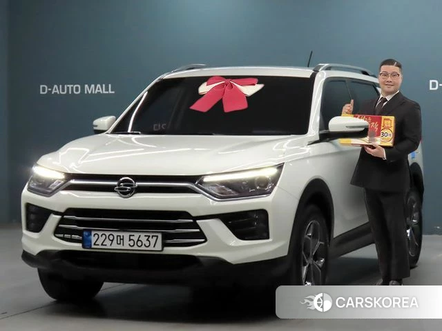 Ssangyong Beautiful Korando 2020 Белый из Кореи