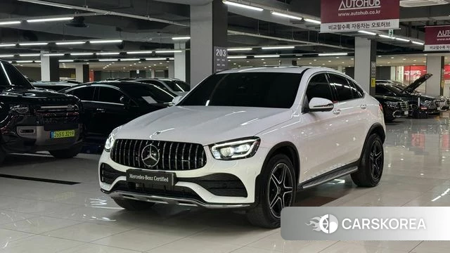 Mercedes-Benz GLC-Class X253 2023 Белый из Кореи