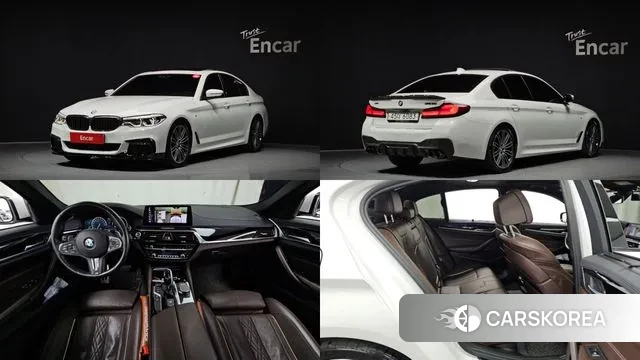 BMW 5 Series (G30) 2019 Белый из Кореи
