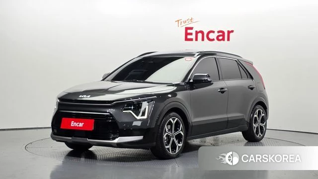 Kia Di Ol Nu Niro 2022 Серый из Кореи