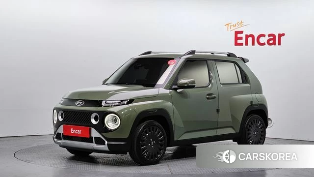 Hyundai Casper 2021 Зеленый из Кореи