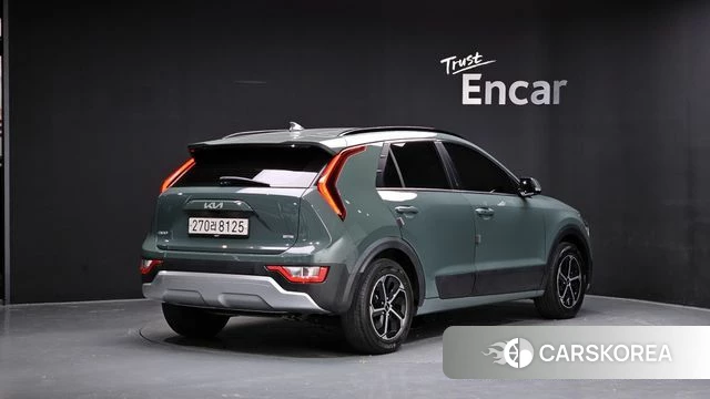Kia Di Ol Nu Niro 2022 Зеленый из Кореи