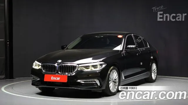 BMW 5 Series (G30) 2019 Черный из Кореи