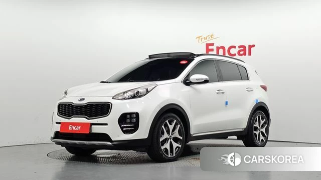 Kia Sportage 4th Generation 2018 Белый из Кореи