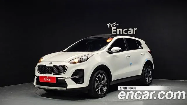 Kia Sportage The Bold 2020 Белый из Кореи