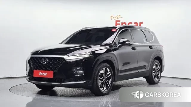 Hyundai Santa Fe TM 2018 Черный из Кореи