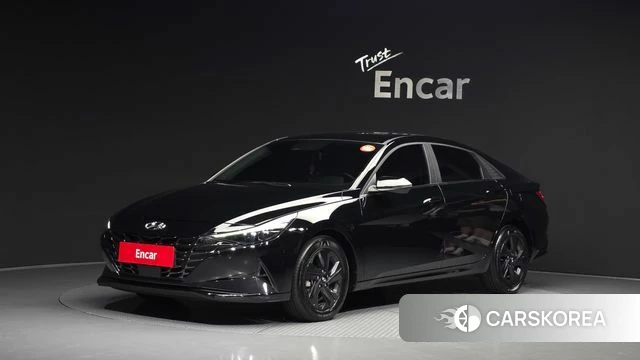 Hyundai Avante (CN7) 2020 Черный из Кореи