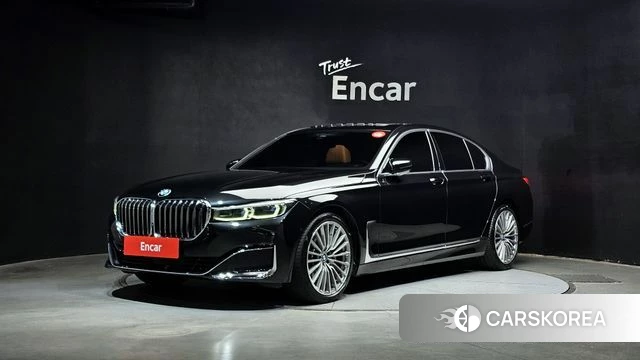BMW 7 Series (G11) 2022 Черный из Кореи
