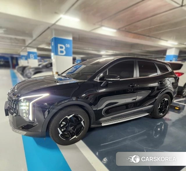 Kia The New Sportage 5th Generation Hybrid 2025 Черный из Кореи