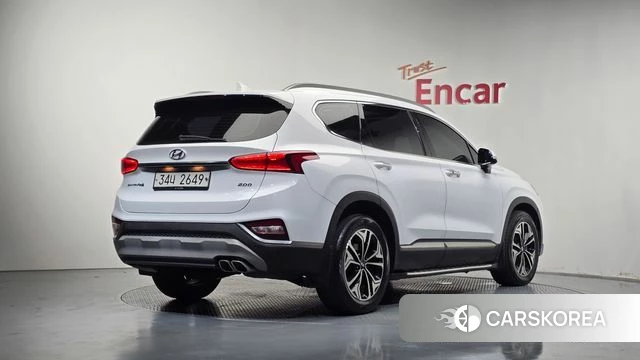Hyundai Santa Fe TM 2018 Белый из Кореи