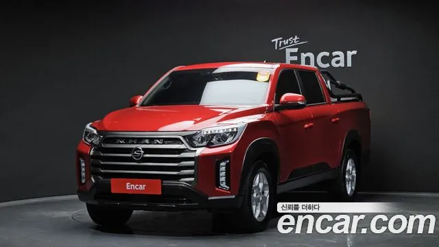 Ssangyong The New Rexton Sports Cannes 2021 Красный из Кореи