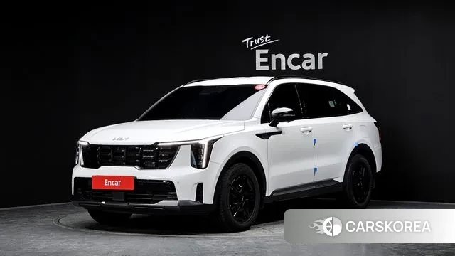 Kia The New Sorento 4th Generation 2023 Белый из Кореи