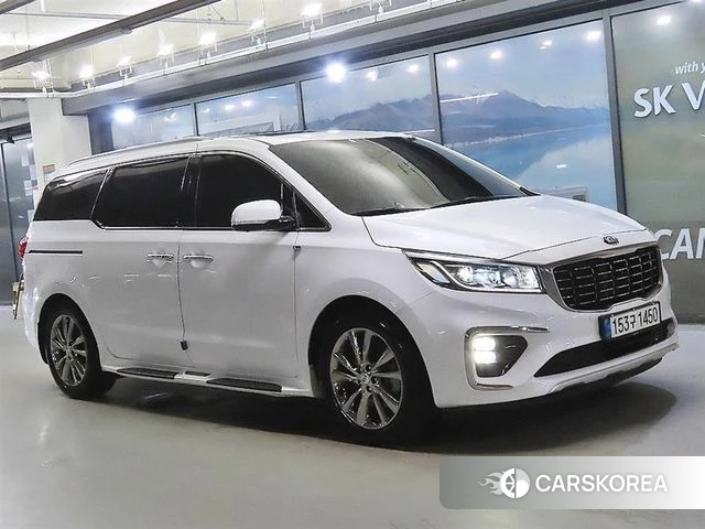 Kia The New Carnival 2019 Белый из Кореи