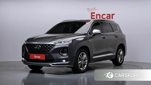 Hyundai Santa Fe TM 2019 Серый из Кореи