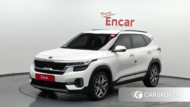 Kia Seltos 2020 Белый из Кореи