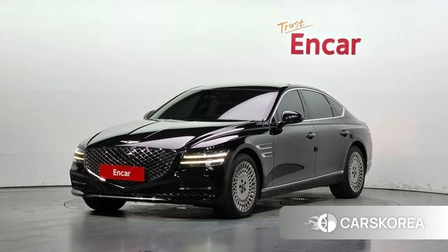 Genesis G80 (RG3) 2021 Черный из Кореи
