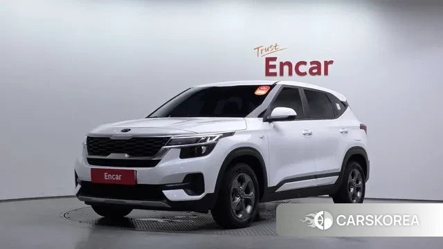 Kia Seltos 2021 Белый из Кореи