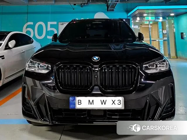 BMW X3 (G01) 2024 Черный из Кореи