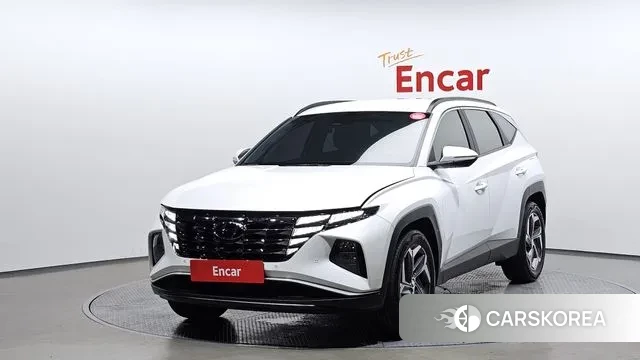 Hyundai Tucson (NX4) 2021 Белый из Кореи