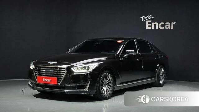 Genesis EQ900 2018 Черный из Кореи