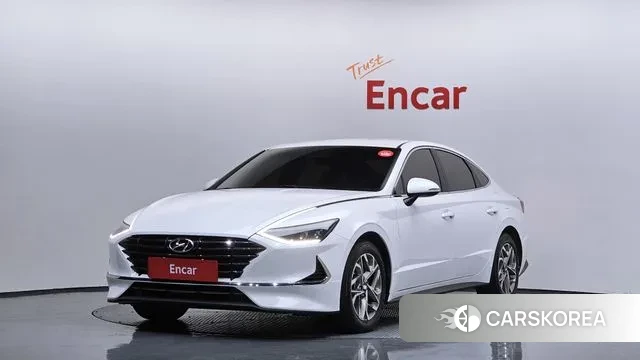 Hyundai Sonata (DN8) 2021 Белый из Кореи