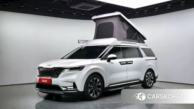 Kia Carnival 4th generation 2021 Белый из Кореи