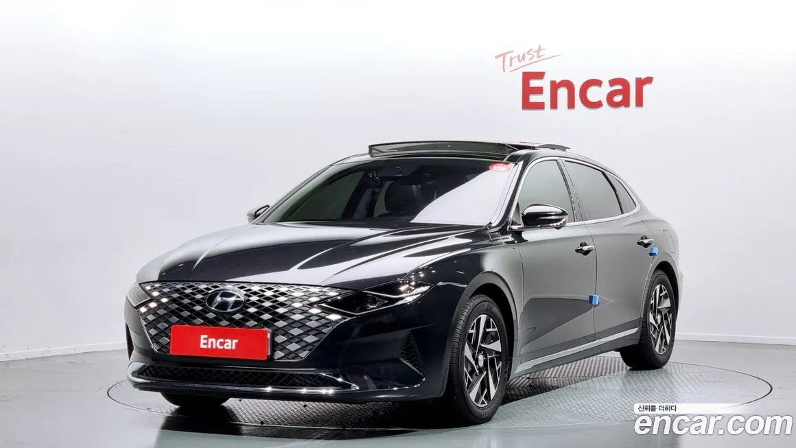 Hyundai The New Grandeur IG Hybrid 2022 Серый из Кореи