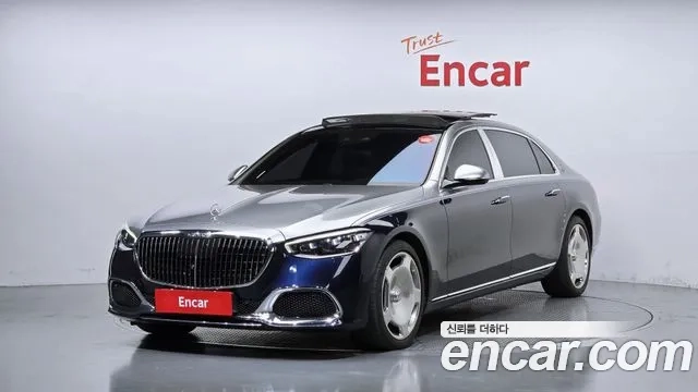 Mercedes-Benz S-Class W223 2022 Синий из Кореи