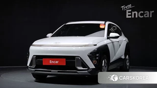 Hyundai Kona Hybrid (SX2) 2023 Белый из Кореи