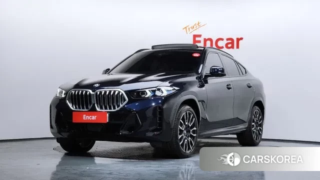 BMW X6 (G06) 2025 Синий из Кореи