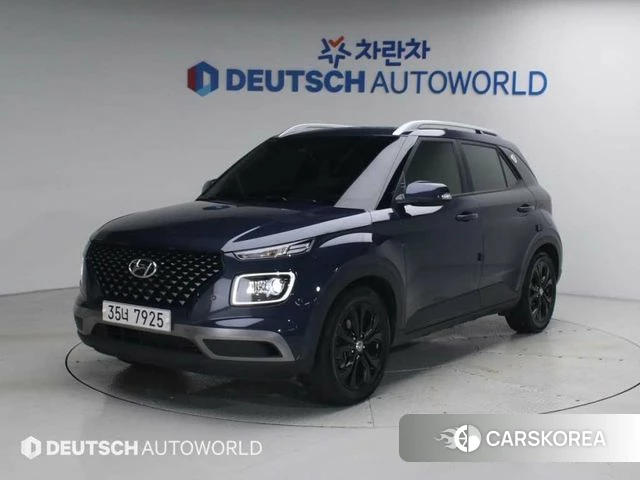 Hyundai Venue 2019 Синий из Кореи