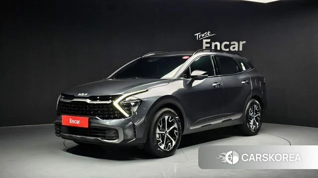 Kia Sportage 5th Generation Hybrid 2022 Серый из Кореи
