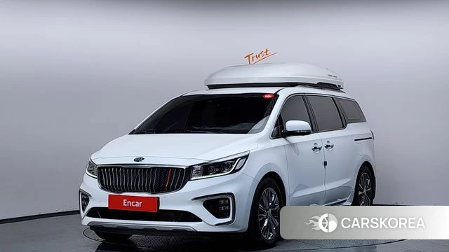 Kia The New Carnival 2020 Белый из Кореи